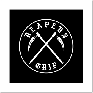 Reapers Grip Circle Logo Posters and Art